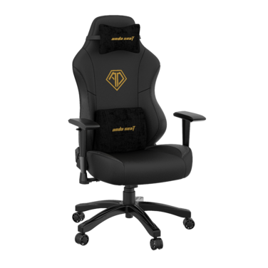 Крісло ігрове Anda Seat Phantom 3 Black/Gold Size L