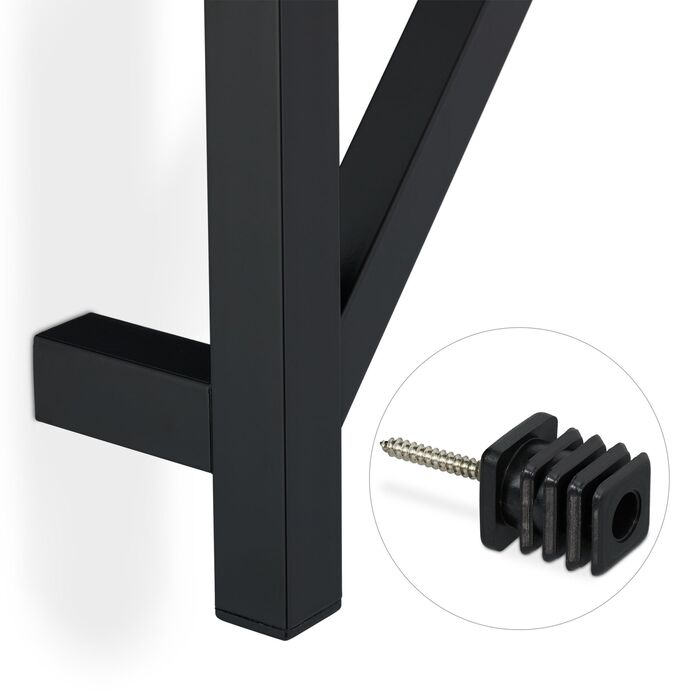 Настінна вішалка Relaxdays з 8 гачками