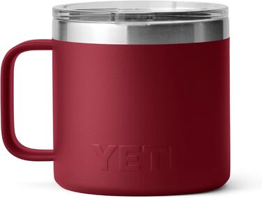 Чашка YETI Rambler, нержавіюча сталь, Harvest Red, 14 унцій (414 мл)