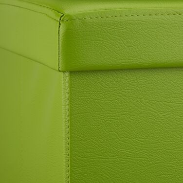 Лавка Relaxdays з місцем для зберігання, штучна шкіра