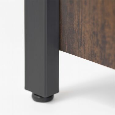 Кухонна шафка Relaxdays з скляними дверцятами