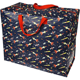 Гігантська сумка для покупок, сумка для покупок, гігантська сумка, універсальна сумка (космічна ракета)