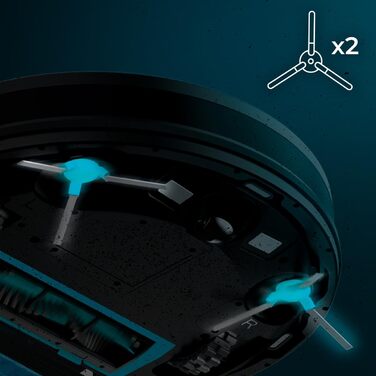 Робот-пилосос Cecotec Conga 2499 Ultra Home Advanced з автопорожненням, гіроскоп, 2100Pa, Wi-Fi, моп, 3L, з мокрою тканиною