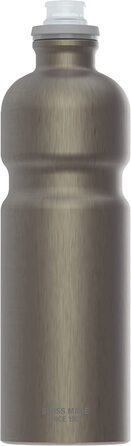 Велосипедна пляшка для пиття SIGG-Move MyPlanet-сертифікована на нейтральний рівень викидів вуглецю-Легка, що не містить бісфенолу А, вироблена в Швейцарії-0,75 л (копчені перли)