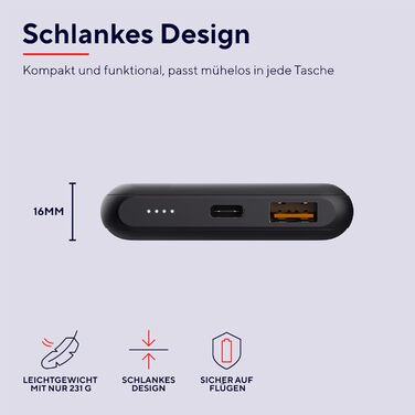 Вт, швидка зарядка, PD 18W USB-C, QC 3.0, 50 перероблений пластик, 10000mAh 20