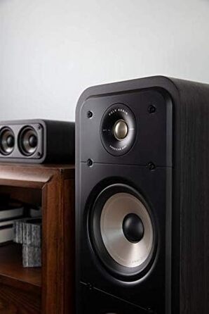 Підлогова акустика Polk Audio Signature S55E, HiFi, пасивна, 20-200 Вт, 8 Ом, 40 Гц-40 кГц, Чорний