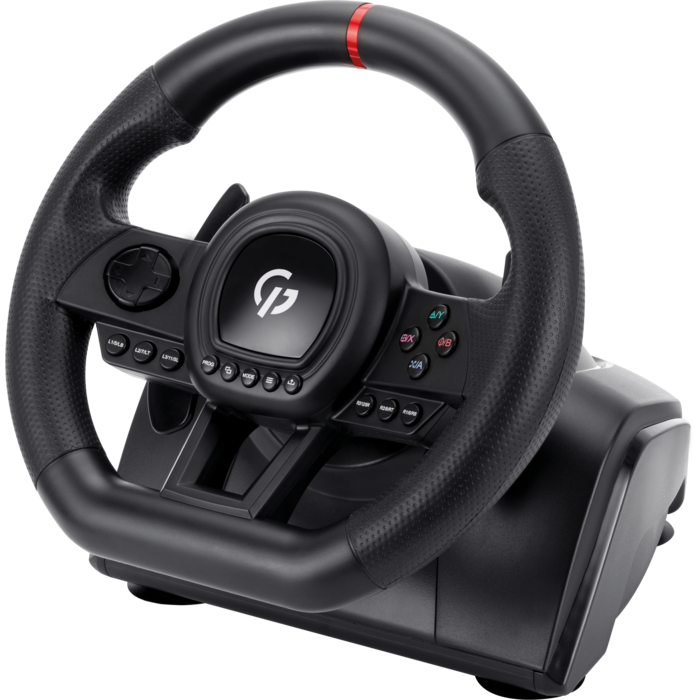 Ігрове кермо GamePro RW038PM з педалями та коробкою передач PC/XBOX360/XBOXONE/SWITCH/PS3/PS4