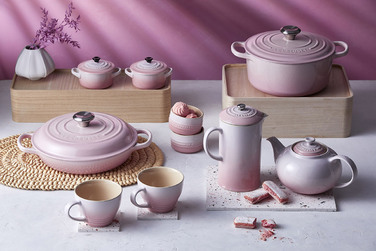 Shell Pink Le Creuset