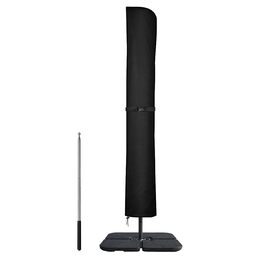 Чохол для парасольки/маркетки Dokon, діаметр до 400 см, водонепроникний, зимовий, UV-стійкий, чорний