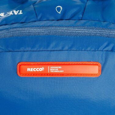 Туристичний рюкзак Tatonka Storm 23л Women RECCO з вентиляцією спини та дощовиком - Легкий, зручний жіночий рюкзак для походів зі світловідбивачем RECCO - без PFC - (23 літри, синій)
