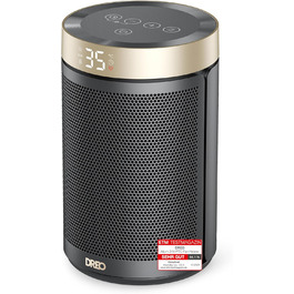 Електричний обігрівач Dreo Atom 316: тихий, керамічний, з термостатом та захистом, 1500W