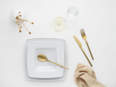 Серія Victoria біла, набір посуду (обідній сервіз з 12 предметів), 11384