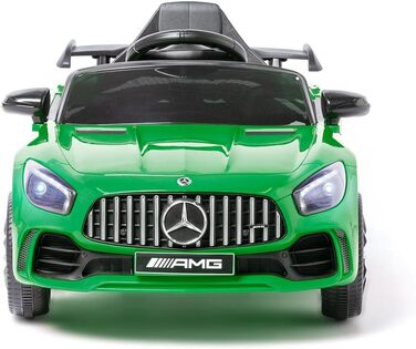 Дитячий електромобіль ATAA Mercedes GTR Mini з акумулятором 12V, зелений
