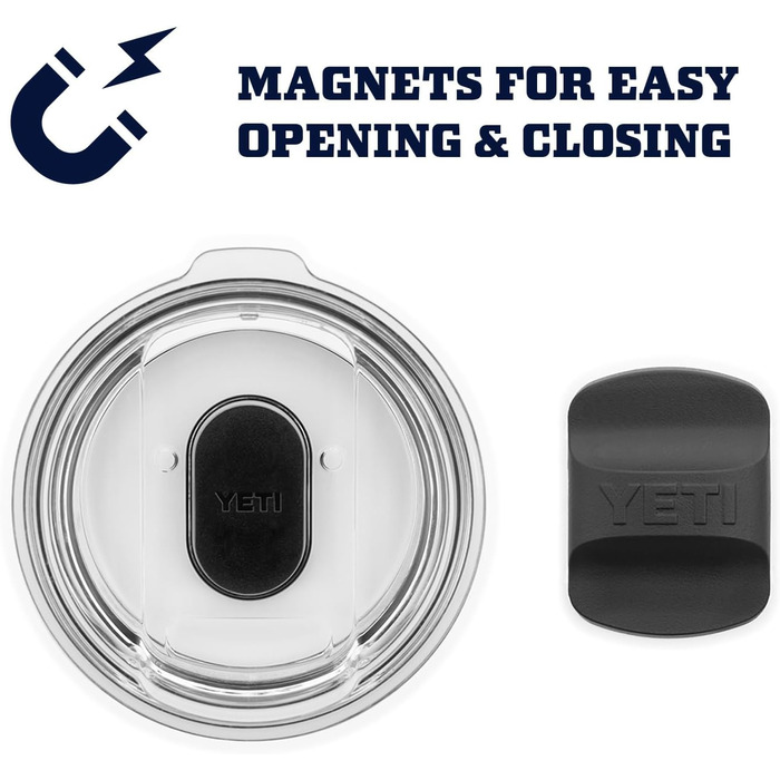 Термокружка YETI Rambler з нержавіючої сталі, вакуумна ізоляція, кришка MagSlider, 296 мл, Key Lime