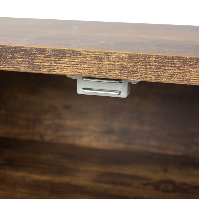 ТВ-тумба Relaxdays з металевим каркасом та 6 відділеннями