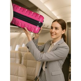 розмір: чемодан s (55 см), відділення для ноутбука