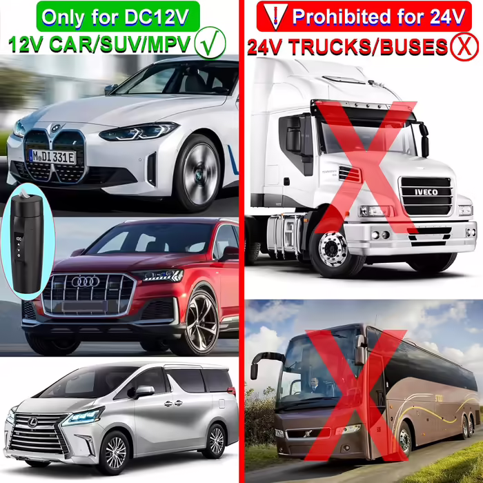 Портативний автомобільний електрочайник 350 мл, 304 сталь, 12В, швидке кип’ятіння, захист від перегріву, регулювання температури, антипроливний