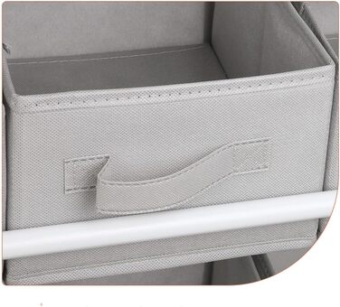 Дитяча полиця для іграшок HOCSOK з 9 ящиками, органайзер для іграшок, великий об'єм зберігання, книжкова полиця для дитячої кімнати, дерево, білий, 90 x 80 x 29,5 см