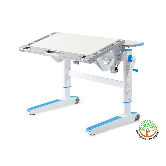 Дитячий стіл Mealux Ergowood M Multicolor TG (арт. BD-800 TG/MC)