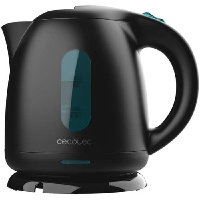 Електричний чайник Cecotec Thermosense 140 Black – 1 л, 2200 Вт, антинакипний фільтр, без BPA