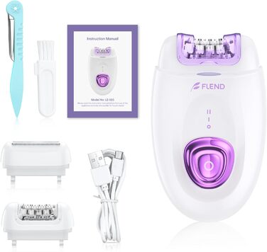 Епілятор Women & Facial Hair Remover, в т.ч. Тример для брів зі світлодіодом (Zll-1009-1)