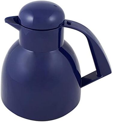 Термос Helios Day з нержавіючої сталі, 1.0 л, темно-синій