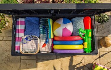 Ящик для подушок Keter Ondis24 Premier Box XL, садові меблі, водонепроникний, 570 л