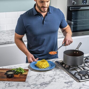 Набір посуду Ninja Foodi ZEROSTICK 5-piece з кришками, антипригарне покриття, алюміній, індукційний, для духовки та посудомийної машини, нержавіюча сталь, сірий