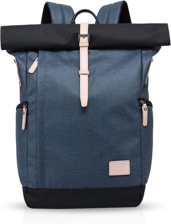 Модний рюкзак FANDARE Протиугінний відпочинок на свіжому повітрі Trade Travel 15,6-дюймовий рюкзак для ноутбука Жіночий/чоловічий багатофункціональний водонепроникний поліестер (синій)