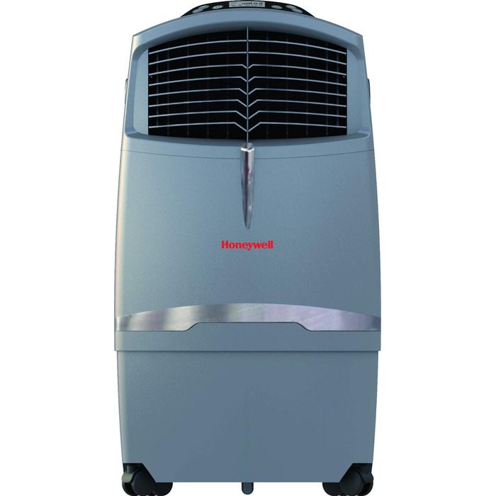 Мобільний охолоджувач повітря HoneyWell - CL30XC - Резервуар для води на 30 літрів - Велика площа охолодження - Сірий