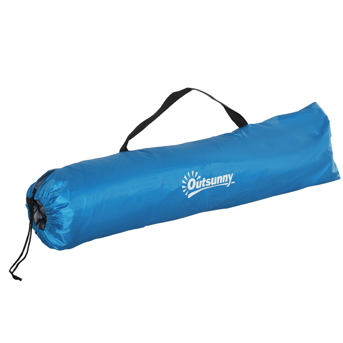 Намет-Тент Pop-up, Каркас з фібергласу, 4 кишені, сітчасте вікно, гнучкий, Синій