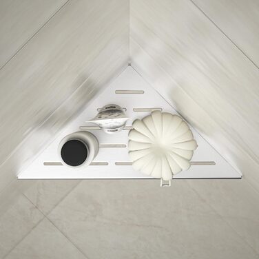 Поличка для душу Eck, нержавіюча сталь 304, для кахельної стіни, вбудована поличка для ремонту ванної кімнати, 2 шт., 254 мм, матова поверхня