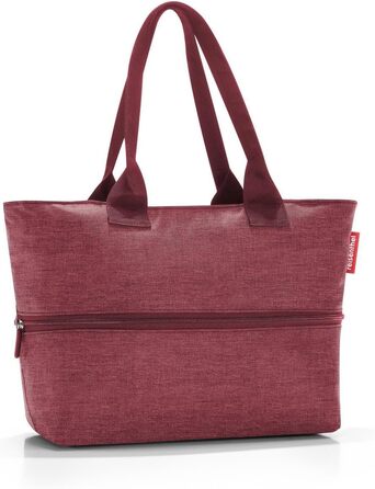 Сумка-шопер Reisenthel Shopper E1, Twist Maroon - велика містка сумка для покупок