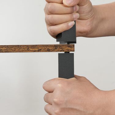 HOOBRO Підставка для принтера з 2 ящиками, 38 x 28 x 38 см, для офісу, темно-коричнева та чорна