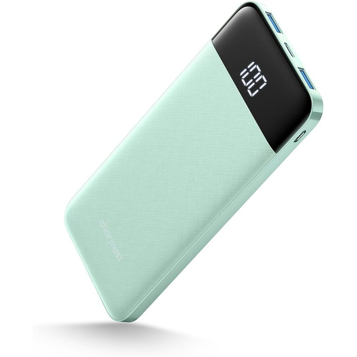 Дисплей, сумісний з iPhone, Samsung, Huawei (зелений), 10400mAh USB C, LED-