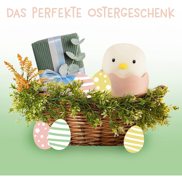 Дитячий LED нічник MegaLight для дітей та немовлят: RGB-підсвітка, регулювання яскравості, сенсорне керування, USB та звукові ефекти