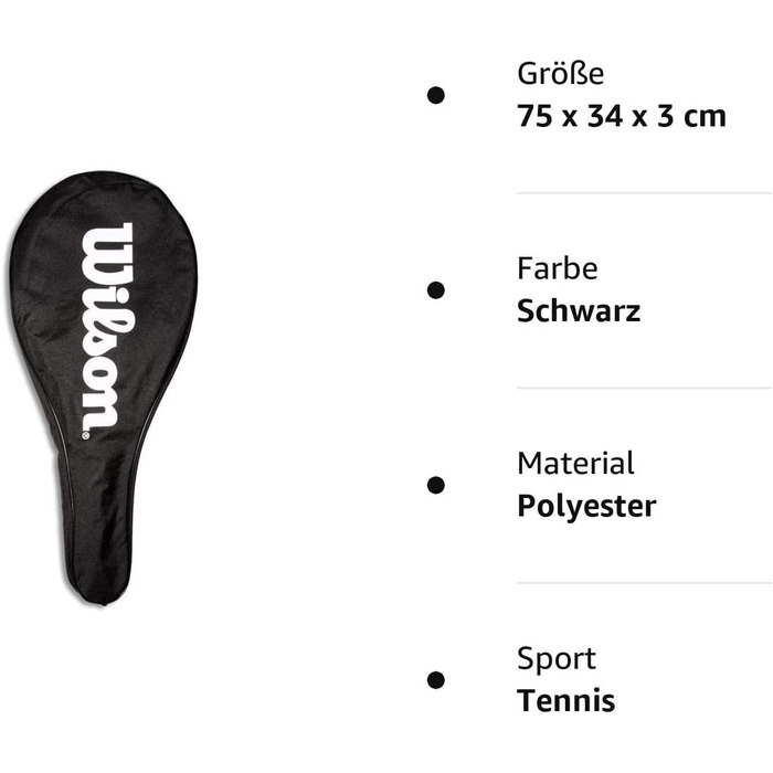 Чохол для ракетки Wilson для тенісної ракетки Тенісна сумка (різні варіанти) простий