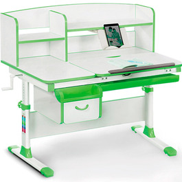 Дитячий стіл Evo-kids (стіл+ящик+полиця) Evo-50 Z (Green)