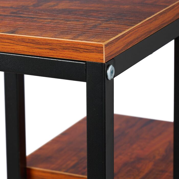 Підставка для квітів Relaxdays з 4 полицями (чорного кольору)