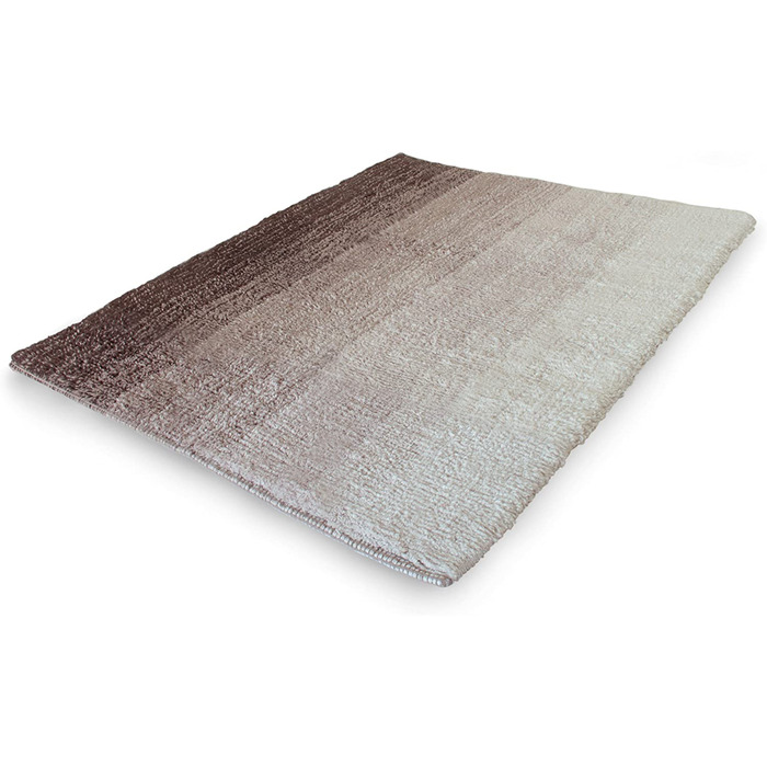 Кольоровий килимок для ванної Dyckhoff-100 органічна бавовна-1500 г / м2 - 544 662 шт. (55 x 65 см, коричневий)