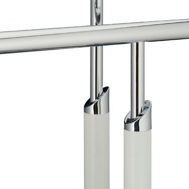 Підставка для рушників Relaxdays, біло-срібна