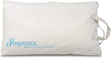 Охолоджуюча подушка SleepCOOL 80х80см COOL. Моменти дуже велика, об'ємна подушка з охолоджуючим ефектом, менше потовиділення, кращий сон