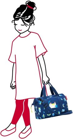 Дорожня сумка XS дитяча синя Дорожня сумка об'ємом 5 л