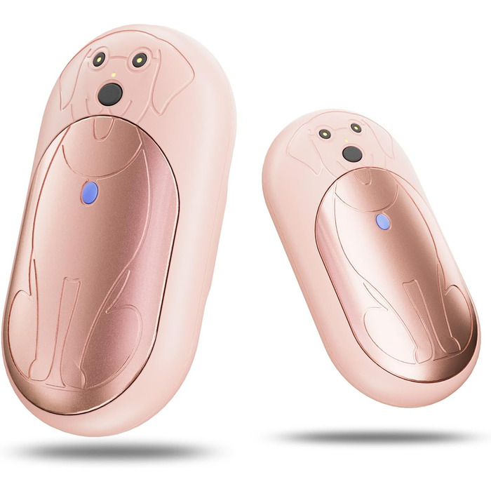 Електричні грілки для рук COTOP, 6000mAh, 2 шт. - USB-C, 3 режими нагріву, для жінок, чоловіків, дітей, катання на лижах, піших прогулянок, зелений (рожевий)