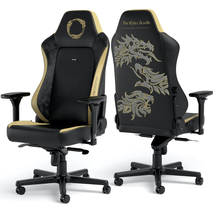 Noblechairs Hero: ігровий крісло з підтримкою Elder Scrolls Online, 150 кг, комфорт та ергономіка