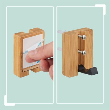 Набір гачків для шафи Relaxdays, складні