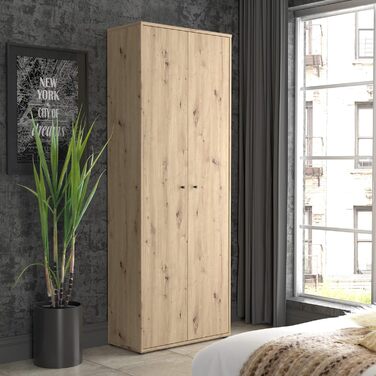 Книжкова шафа Newroom Shelf Artisan Oak Modern - 73.7x85.5x34.8 см (ШxВxГ) - Шафа з стоячою полицею - Lucius.Sixteen Кабінет Вітальня (82- Кабінет)