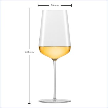 Келих для білого вина Zwiesel Glas Riesling Vervino (2 шт.), кришталь Tritan, зроблено в Німеччині (арт. 122167) (Келих для білого вина Chardonnay (2 шт.))