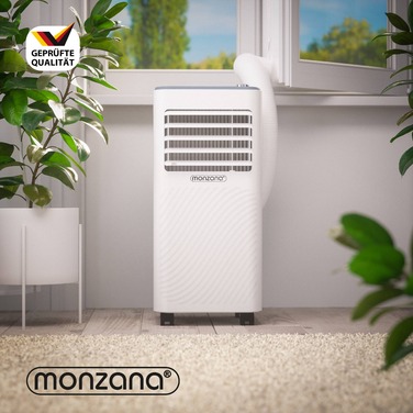 Мобільний кондиціонер MZKA2600 додаток White, голосове керування