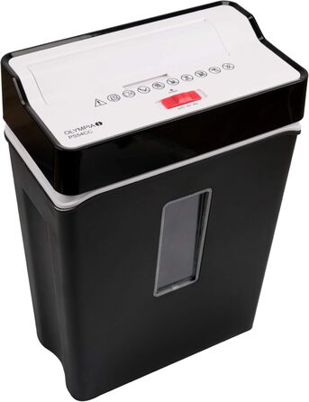 Шредер для документів Olympia PS 54 CC Profi Aktenvernichter – безпека P4, різений ніж, 8 аркушів, для офісу